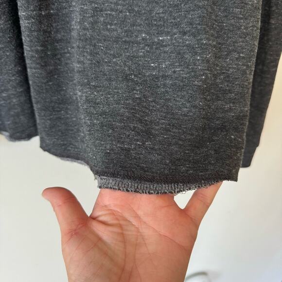 Marine Layer Charcoal Gray Double Layer Henley L - Picture 5 of 9